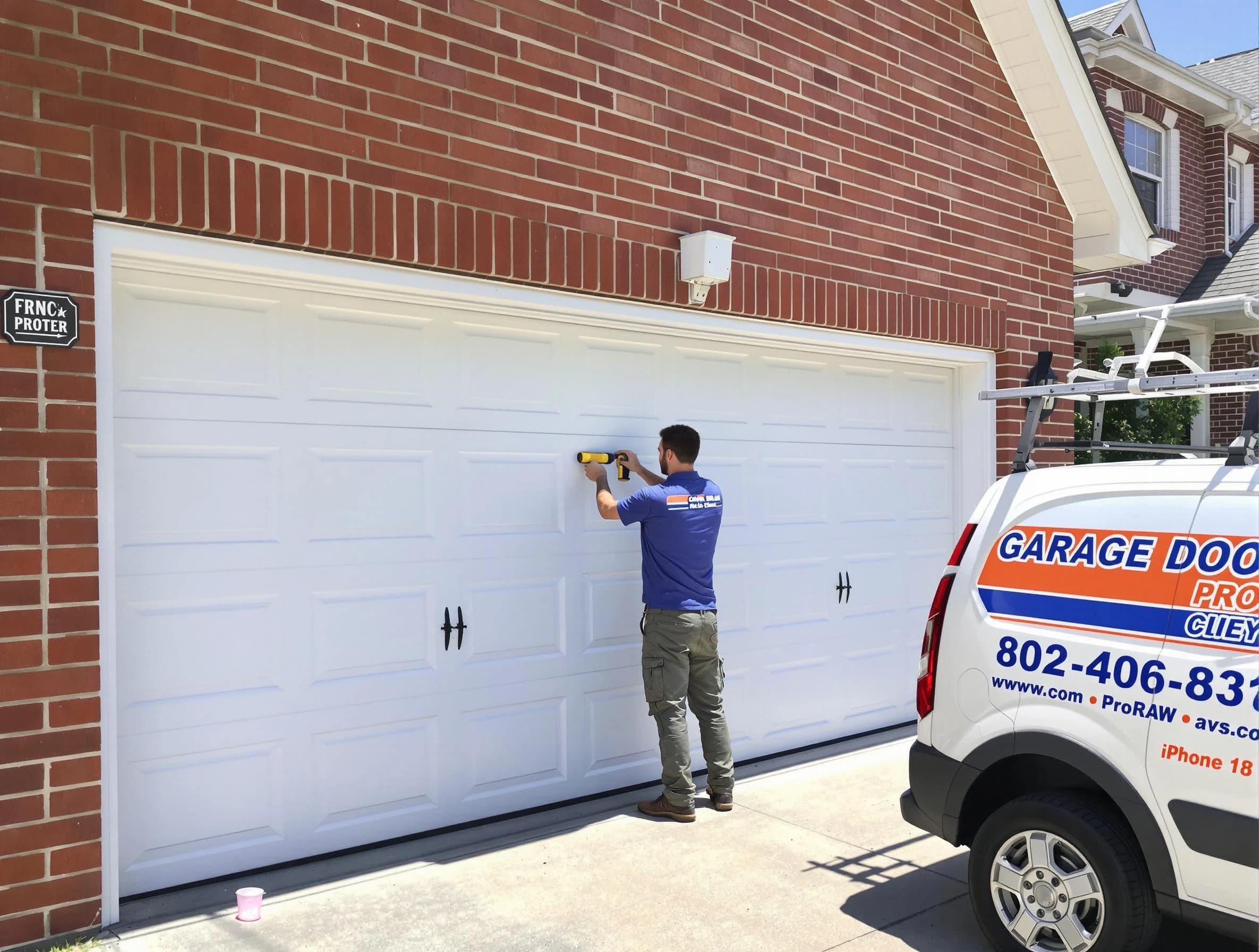Local garage door repair service by Franklin Garage Door Repair in Franklin