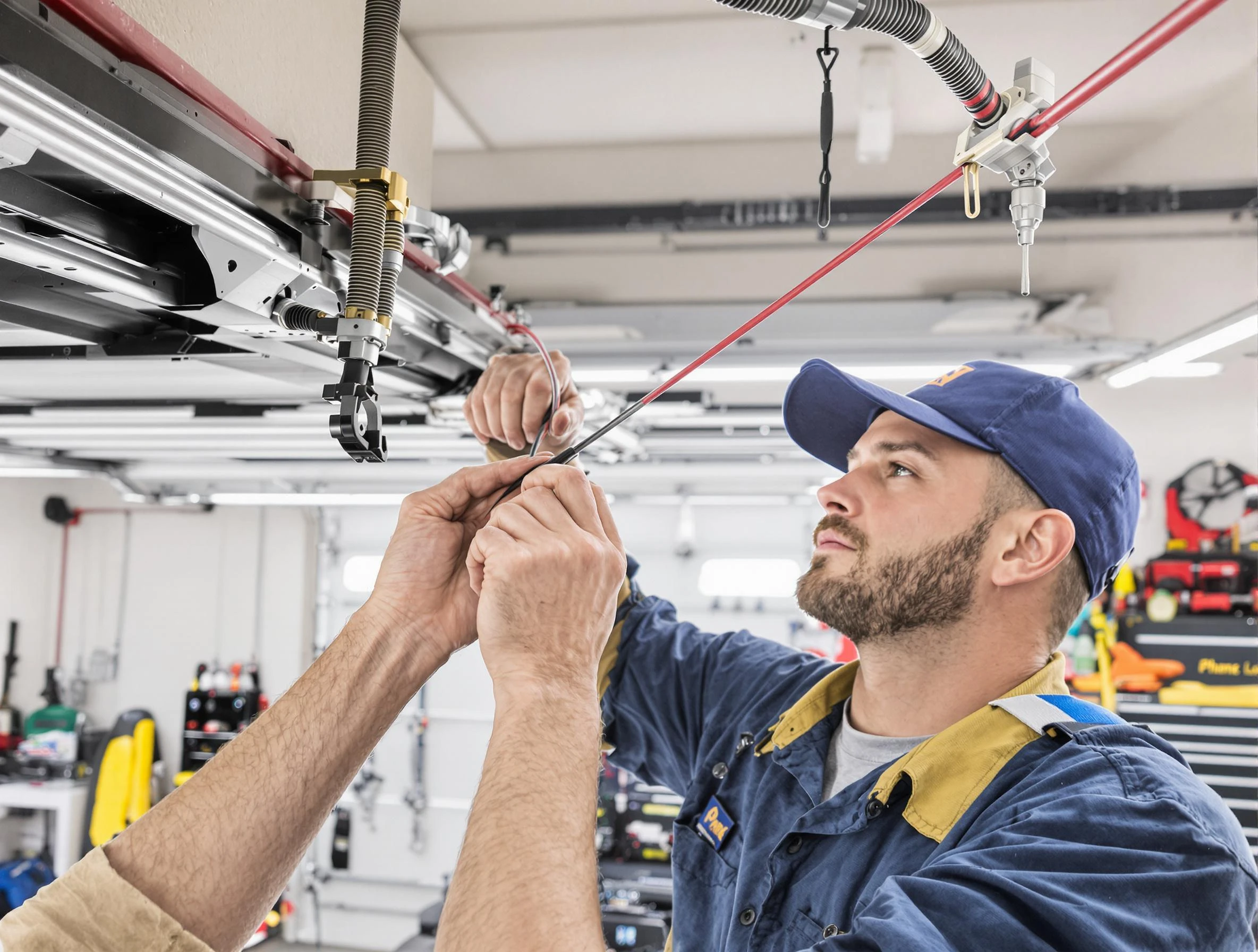 Garage Door Cable Repair in Franklin